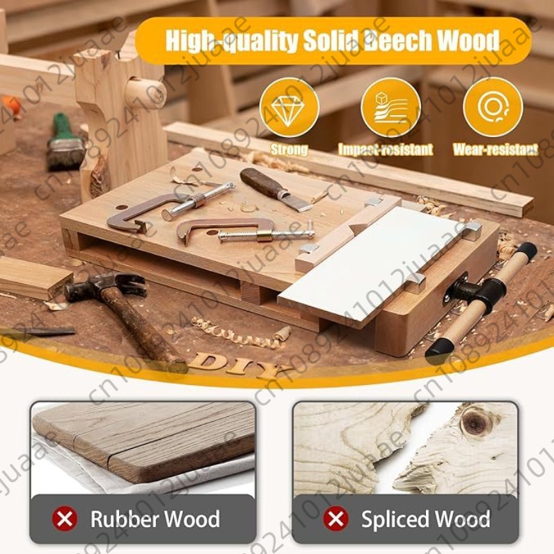 Woodworking Vise For Workbench - مقعد من الخشب الصلب لسطح المكتب