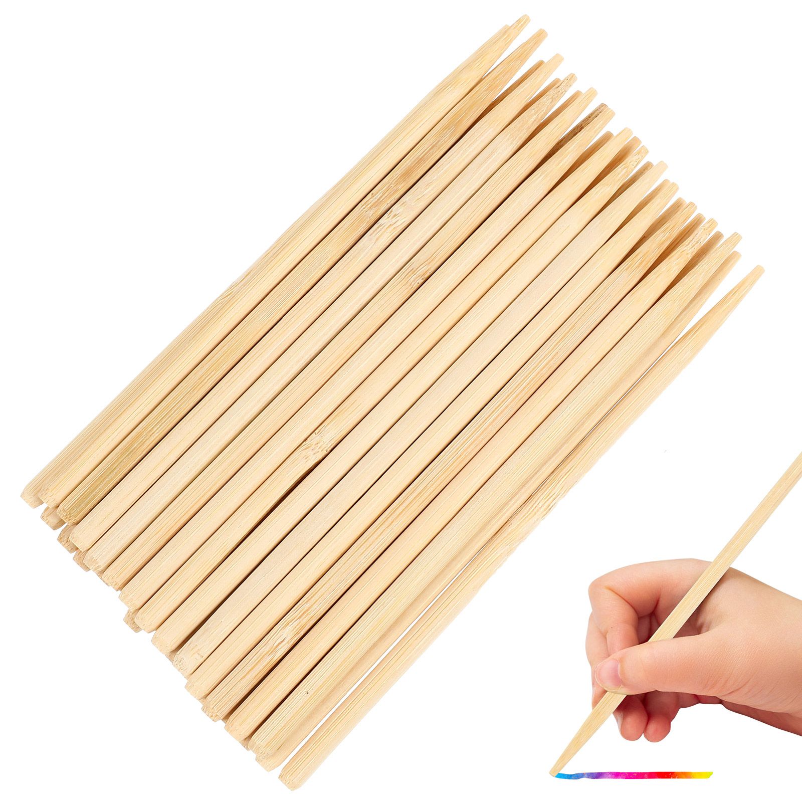Woodworking Diy Projects - 30 قطعة من أعواد الشمع الخشبية