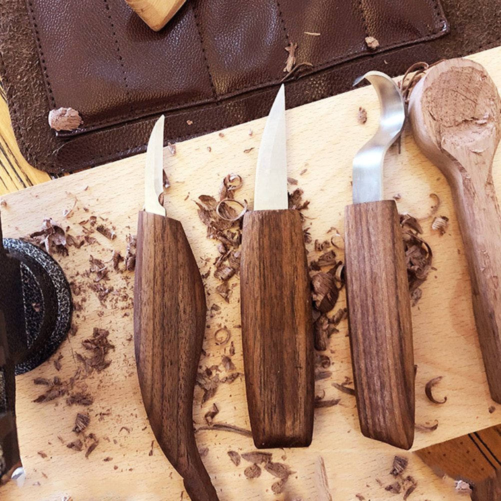 Woodworking Knife - طقم أدوات نحت من 3 قطع