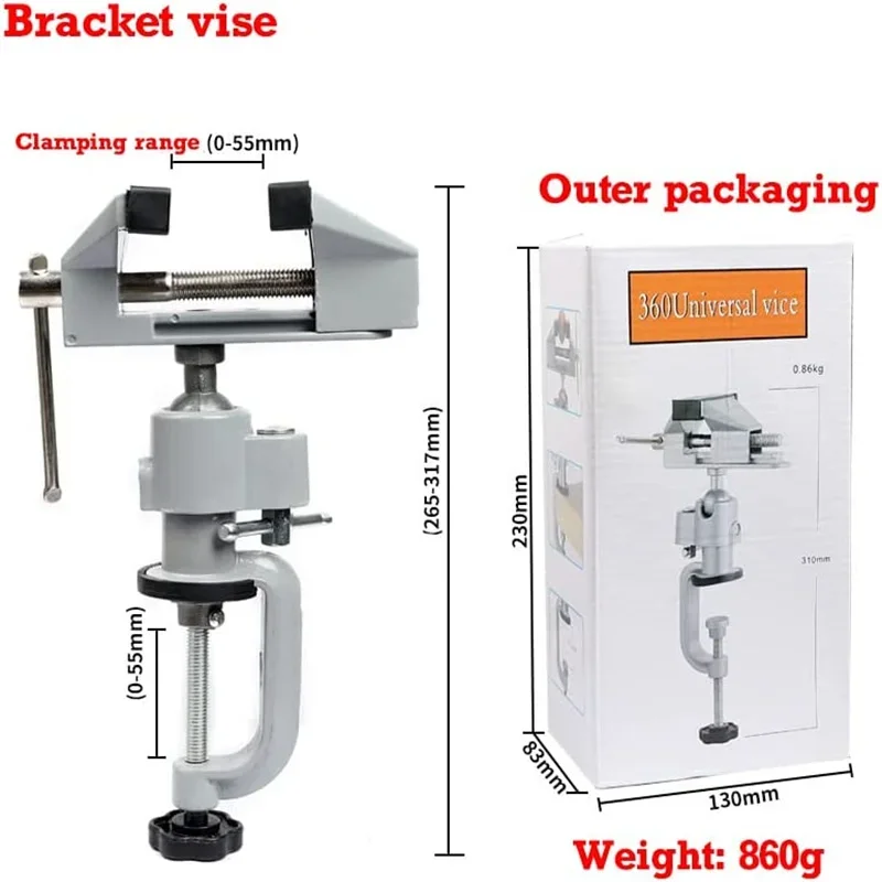 Woodworking Vise For Workbench - لمفك طاولة حفر النجارة العالمي M