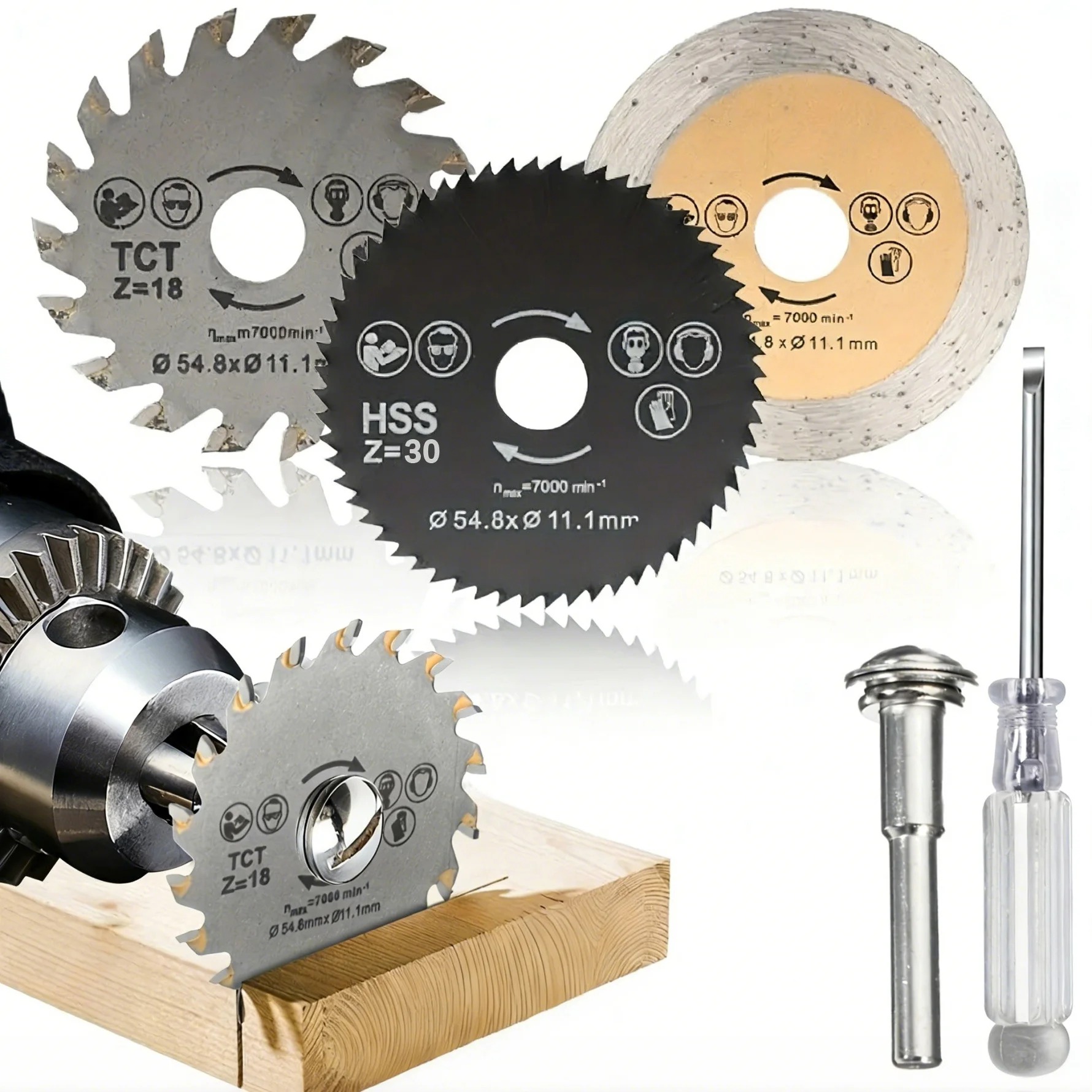 Band Saw Blade - مجموعة شفرات منشار دائري متعددة الوظائف،