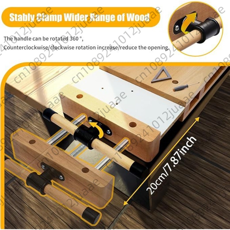 مقعد من الخشب الصلب لسطح المكت - مراجعة Woodworking Vise For Workbench وسعره