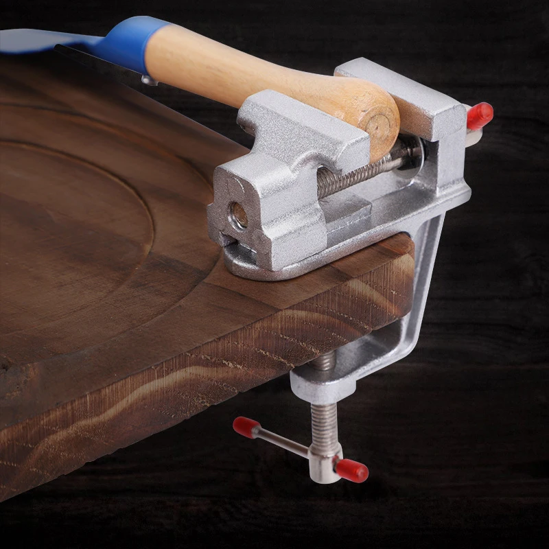 مكبس طاولة صغير متعدد الوظائف  - مراجعة Woodworking Bench Vise وسعره