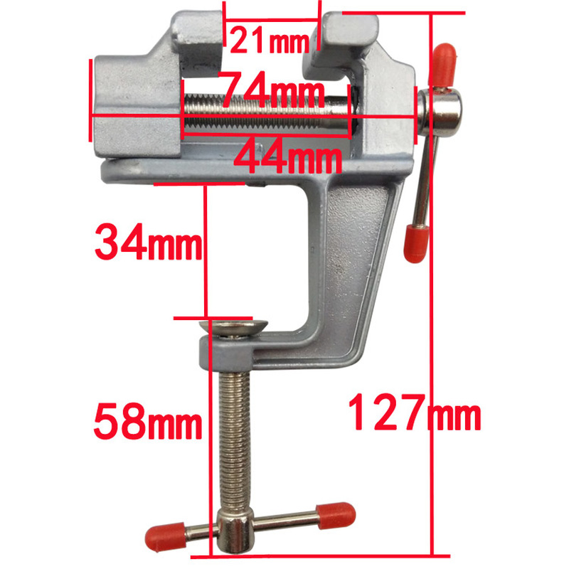 الألومنيوم طاولة صغيرة المشبك  - مراجعة Woodworking Bench Vise وسعره