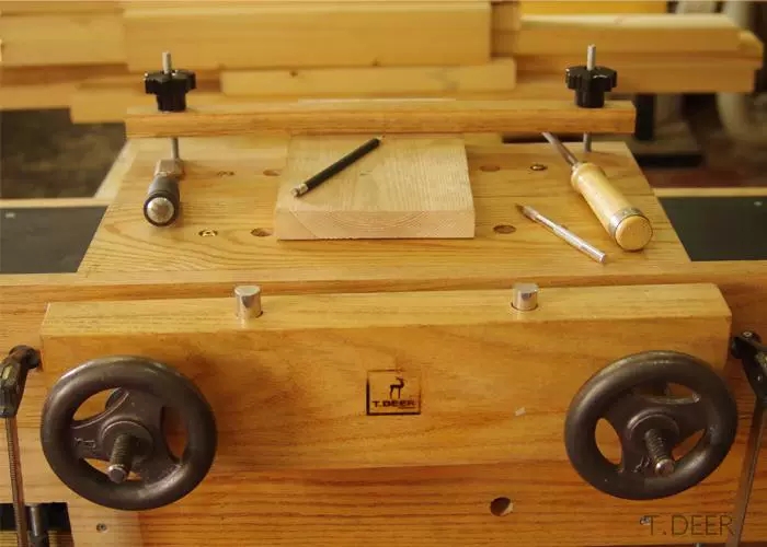 النجارة منضدة ملزمة عجلات مزدو - مراجعة Woodworking Vise For Workbench وسعره