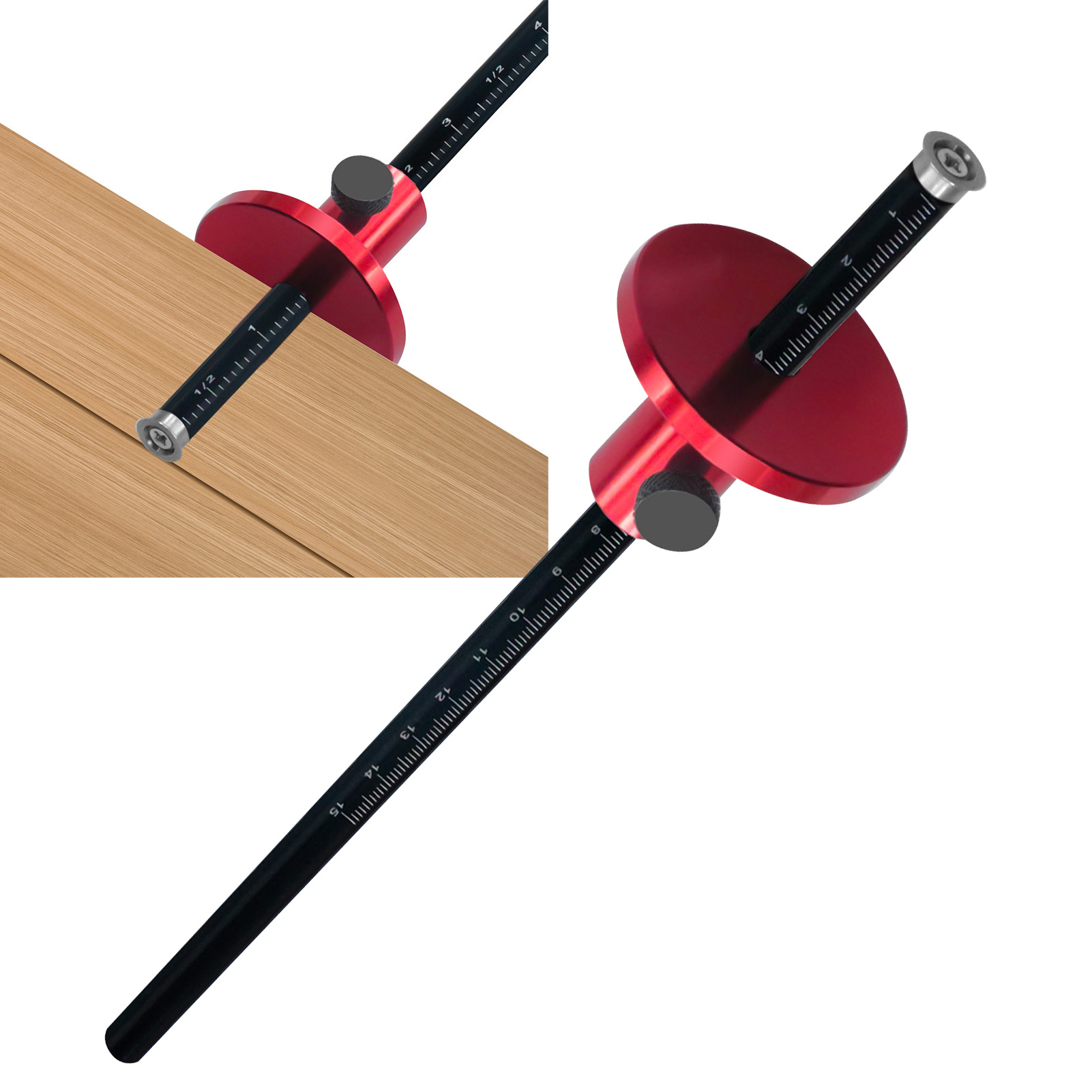 مقياس تحديد العلامات على العجل - مراجعة Woodworking Diy Projects وسعره