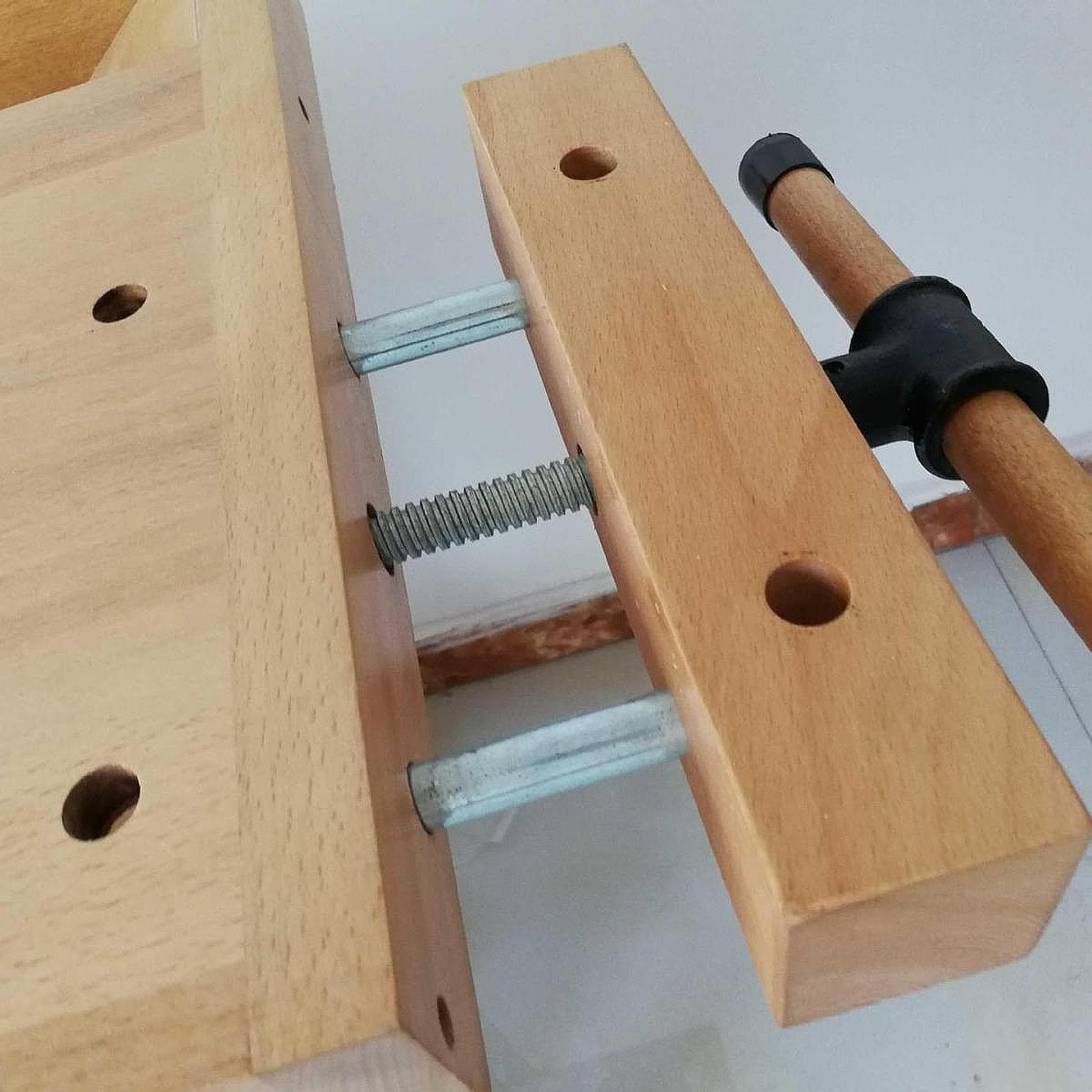 ملزمة النجارة لقط المهنية النج - مراجعة Woodworking Bench Vise وسعره