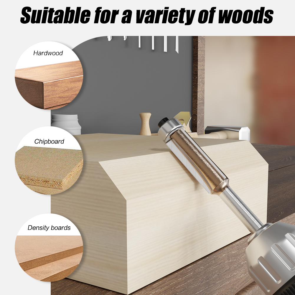 6 مللي متر 1/4in عرقوب Z3 فلوش - مراجعة Woodworking Nc وسعره