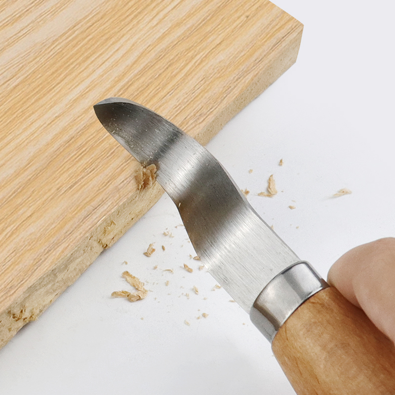 الفولاذ المقاوم للصدأ نحت سكين - مراجعة Woodworking Knife وسعره