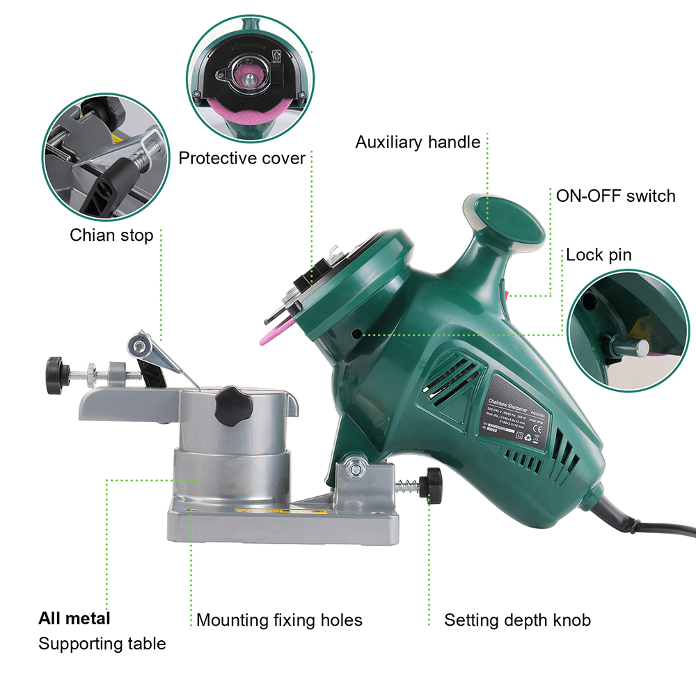 POSENPRO 250 واط مبراة المنشار - مراجعة Woodworking Electric Saw وسعره