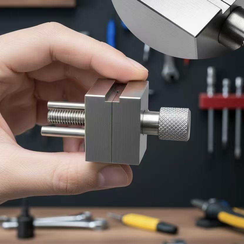 منجلة صغيرة من الفولاذ المقاوم - مراجعة Woodworking Bench Vise وسعره