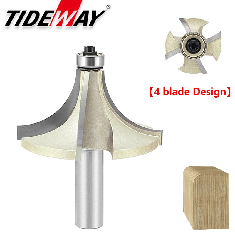 Tideway 4 شفرات جولة الزاوية ر - مراجعة Woodworking Nc وسعره