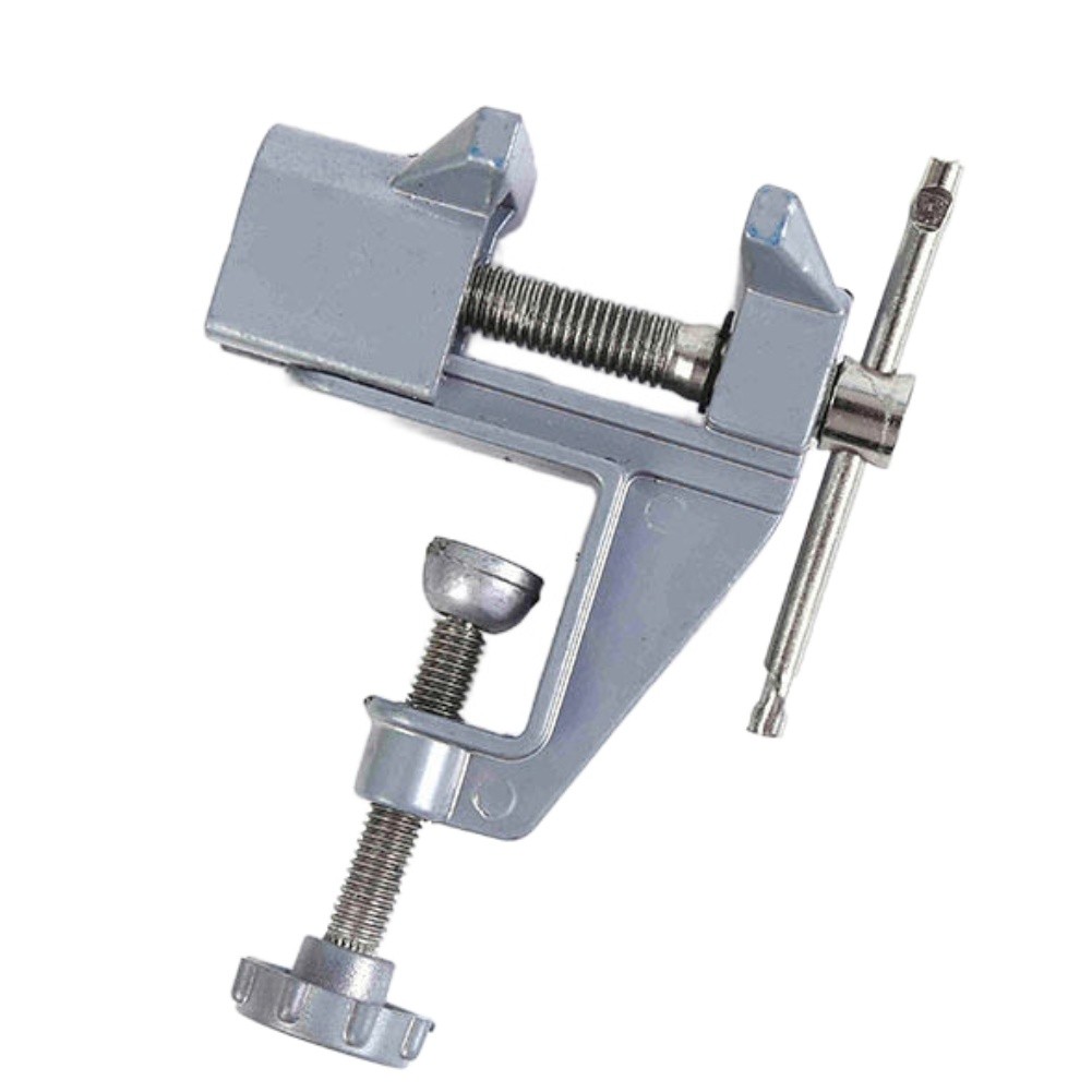مشبك طاولة صغير متعدد الوظائف  - مراجعة Woodworking Bench Vise وسعره