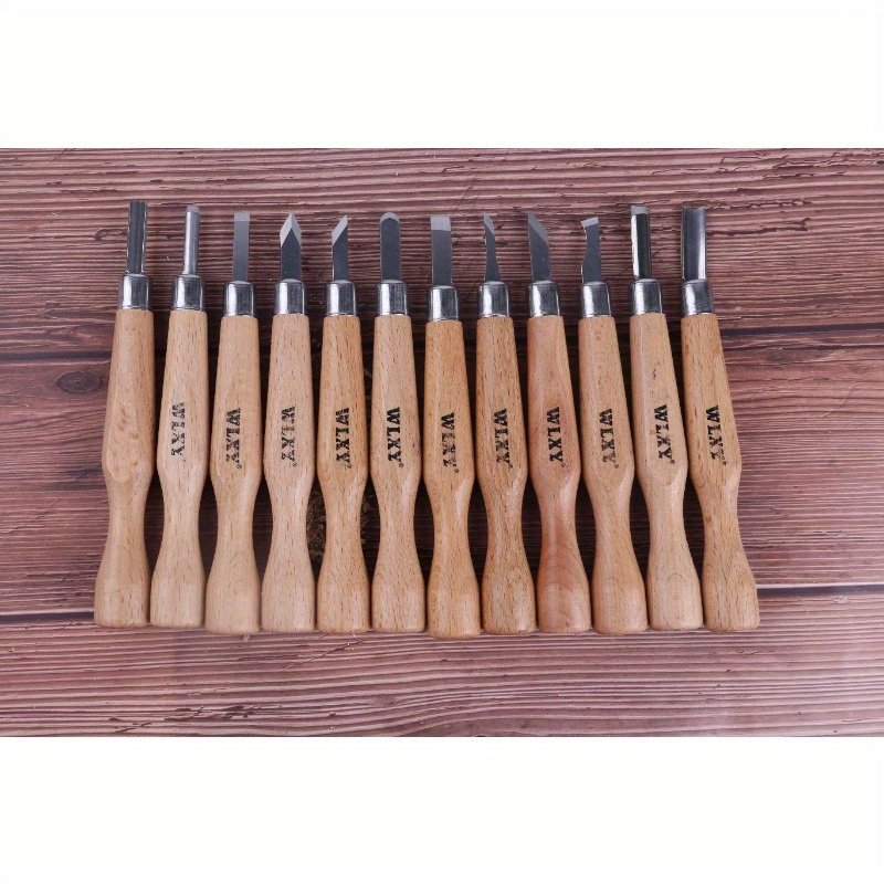 مجموعة من 12 أداة نحت خشبية اح - مراجعة Woodworking Knife وسعره