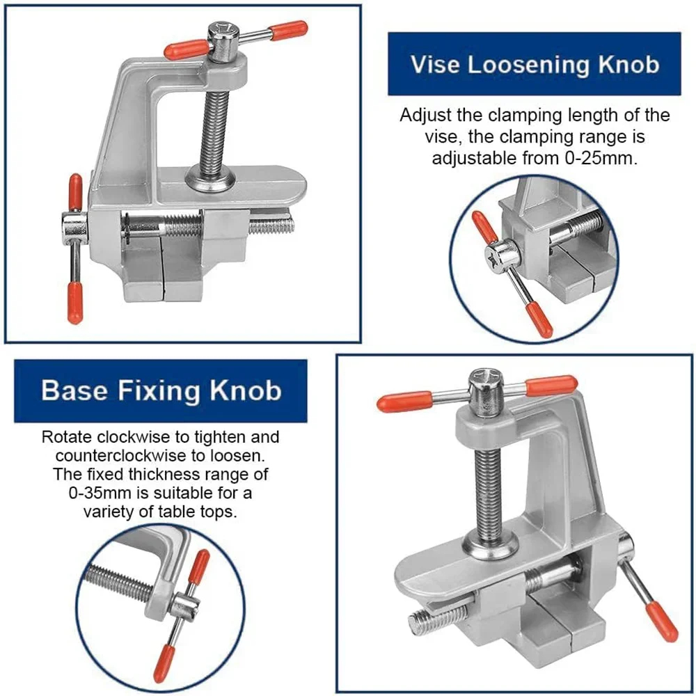 مكبس طاولة صغير متعدد الوظائف  - مراجعة Woodworking Bench Vise وسعره