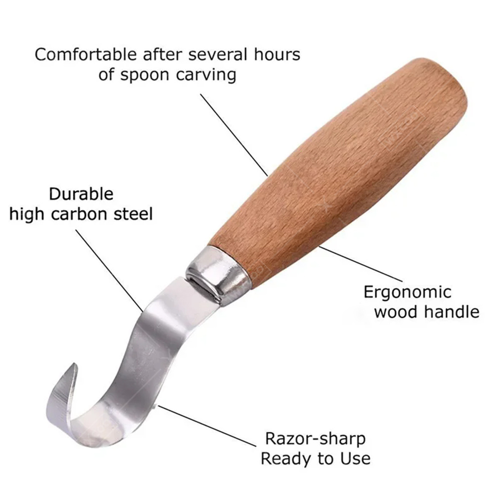 أدوات نحت الخشب المقوسة من WXC - مراجعة Woodworking Knife وسعره