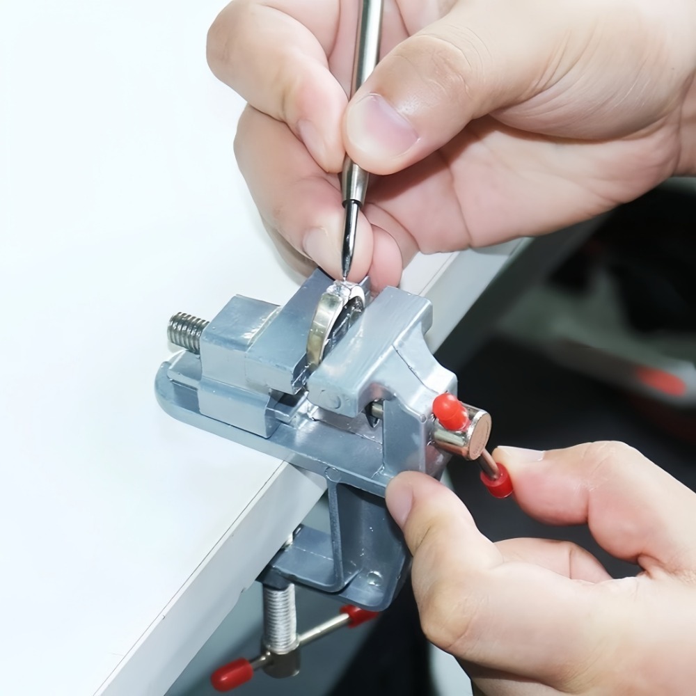 أداة كماشة مسطحة محمولة صغيرة  - مراجعة Woodworking Vise For Workbench وسعره